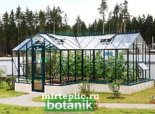 Теплица Botaniс Т Maximum с тамбуром КД 30 м²